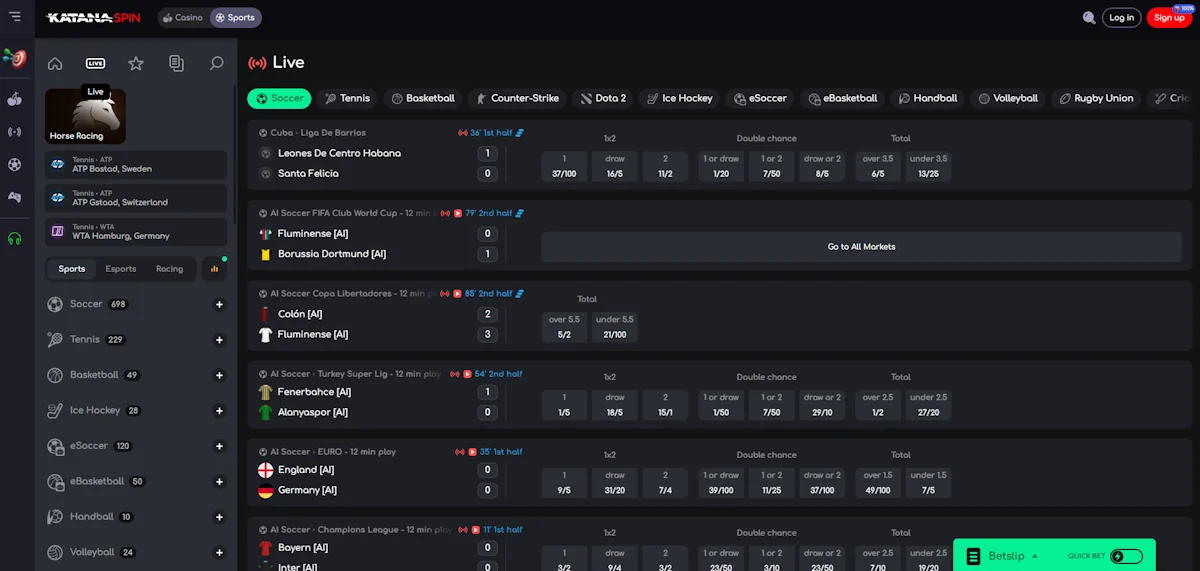 KatanaSpin Sportsbook